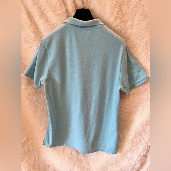 Martha’s Vineyard Blue Men Polo Size L Slim Fit - Picture 3 of 3